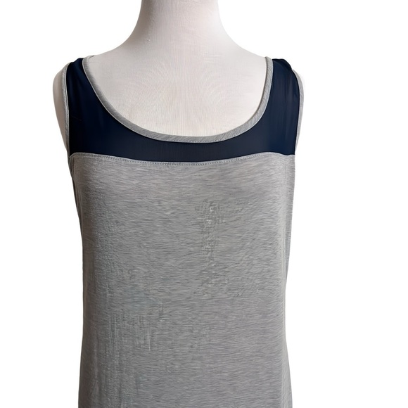 Espresso Jersey Knit Gray Maxi Dress Lightweight & Breathable Women’s XL - Picture 3 of 8